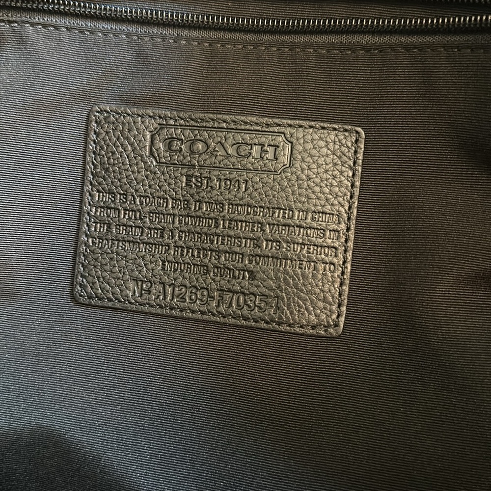 Coach briefcase - Picture 6 of 8